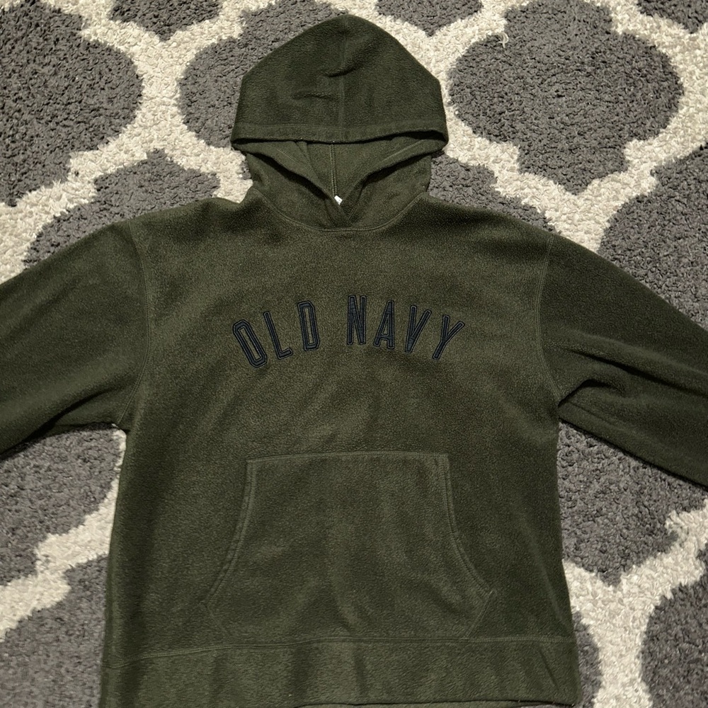 Old Navy Men's Green Hoodie